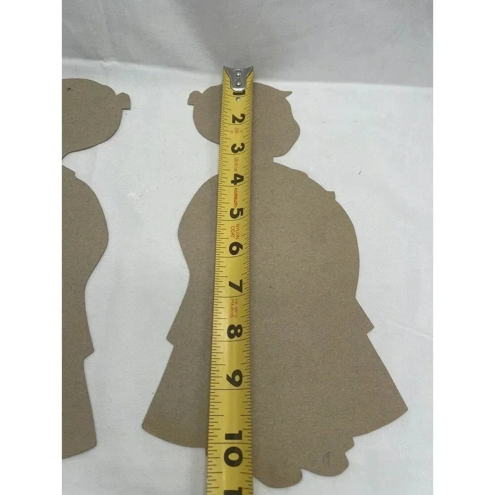 Vintage Artfaire Christmas Angel Die-Cut Wall Decoration